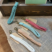 Braided Wristlet Keychain