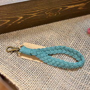 Braided Wristlet Keychain