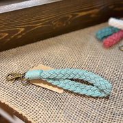 Braided Wristlet Keychain