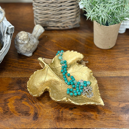 Gold Leaf Tray