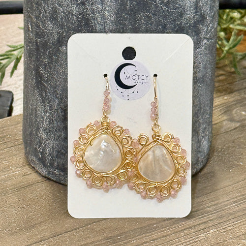 Mother of Pearl Earrings