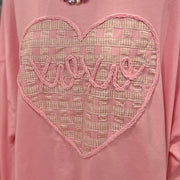 Pink XOXO Sweatshirt