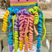 Crochet Rainbow Jellyfish