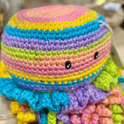 Crochet Rainbow Jellyfish