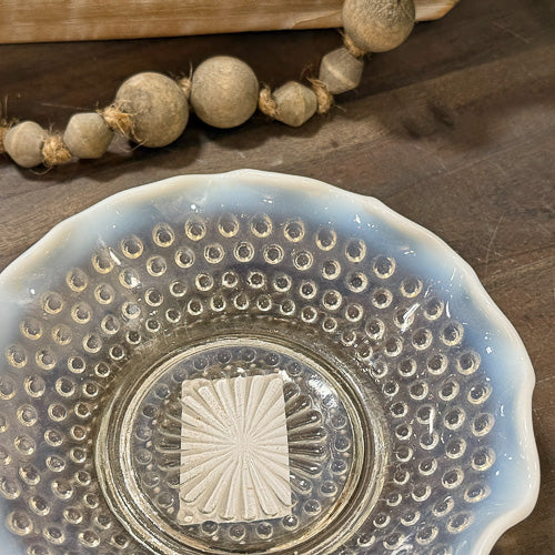 Fenton Moonstone Dish