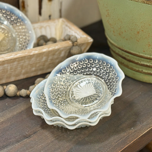 Fenton Moonstone Dish