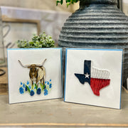 Texas Themed Quilling Card