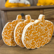 Painted Pumpkin Sign