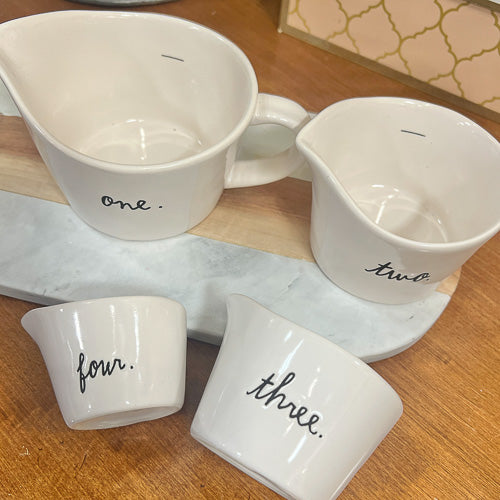 Rae Dunn Measuring Cup Set