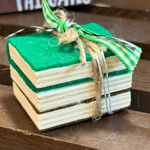 Football Book Stack
