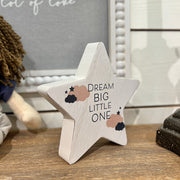 Dream Big Little One Star Block