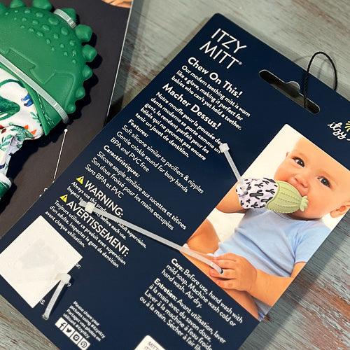 Teething Itzy Mitt