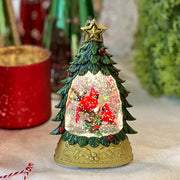 Lighted Snow Globe Ornament