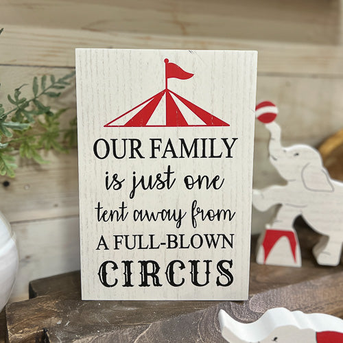 Family Circus Sign