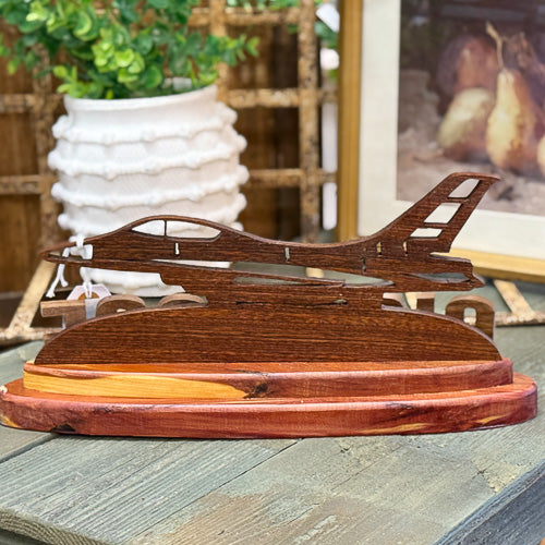 Military Carved Desk Sitter