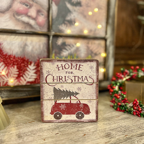 Home For Christmas Sign