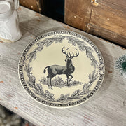 Vintage Elk Plate