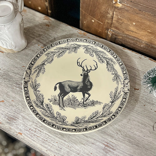Vintage Elk Plate