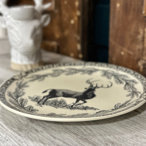 Vintage Elk Plate