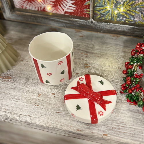 Gift Shaped Jar