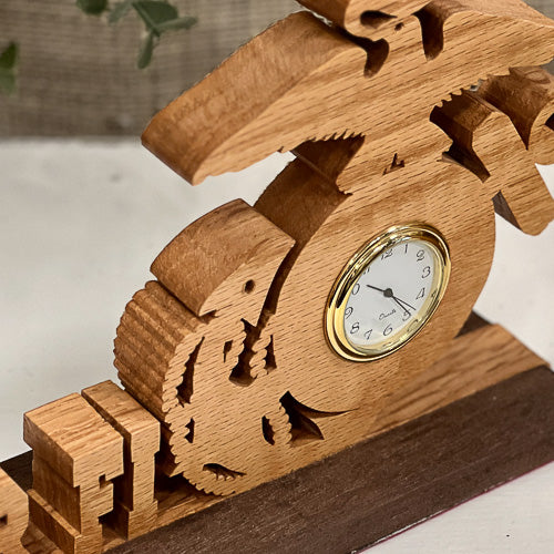 Semper Fi Desk Clock