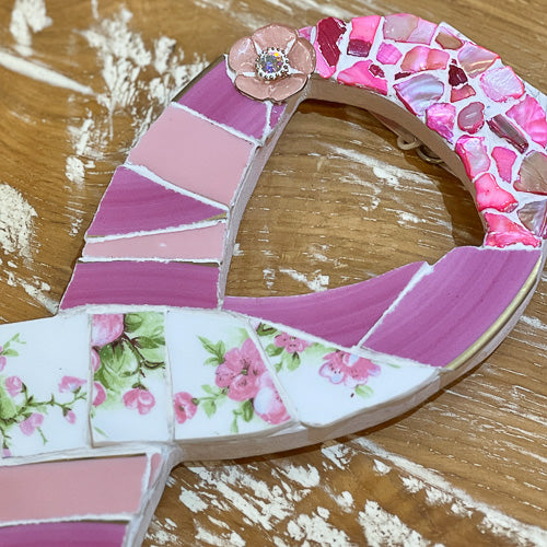 Pink Mosaic Ribbon