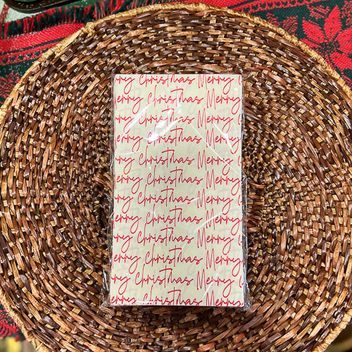 Merry Christmas Guest Towels