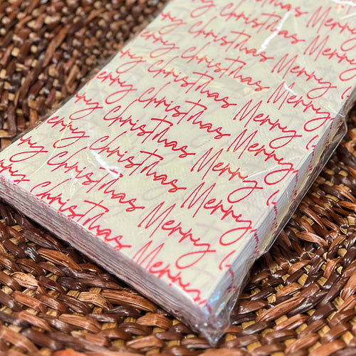 Merry Christmas Guest Towels