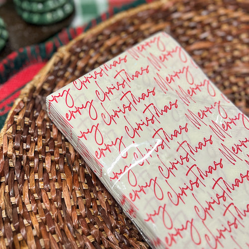 Merry Christmas Guest Towels