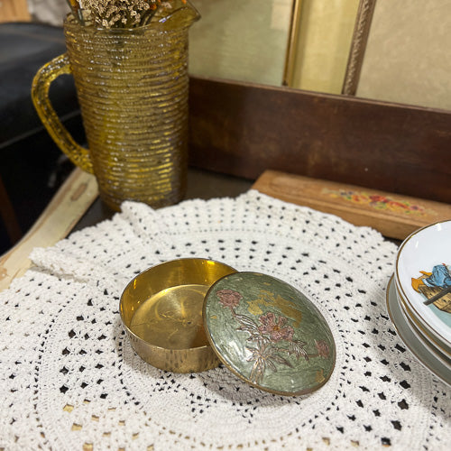 Brass Jewelry Box