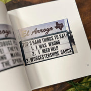 El Arroyo's Mini Book of Signs