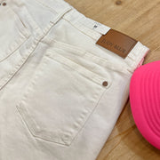 Judy Blue White Cuff Shorts