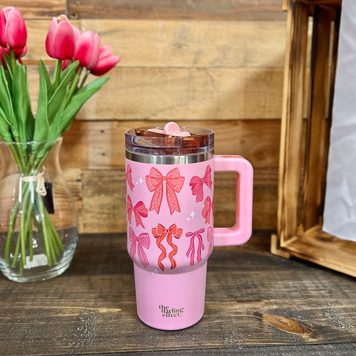 Blushing Bows Tumbler