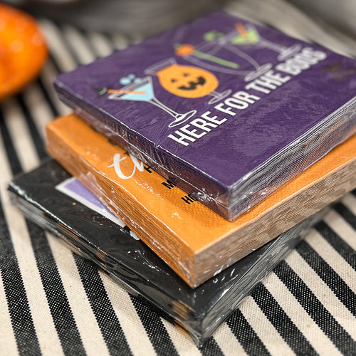 Fall Themed Beverage Napkins