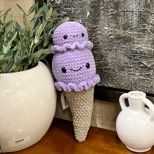 Crocheted Ice Cream Cone