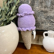 Crocheted Ice Cream Cone