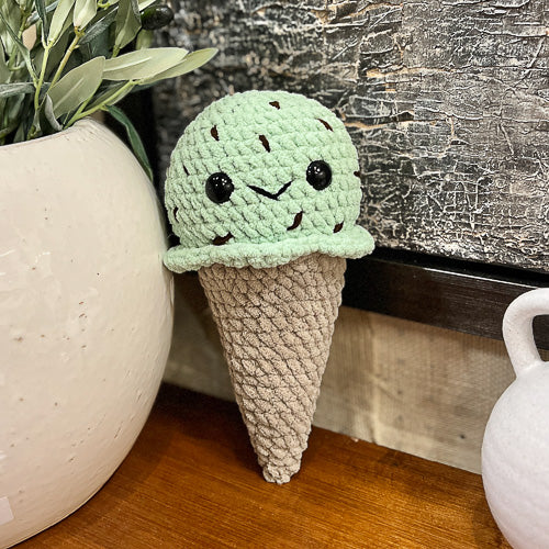 Crocheted Ice Cream Cone