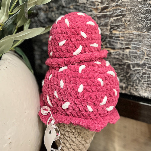 Crocheted Ice Cream Cone