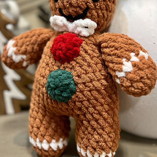 Crocheted Gingerbread Man