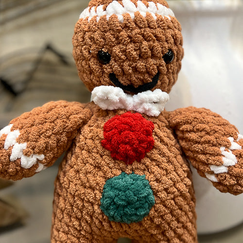 Crocheted Gingerbread Man