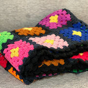 Vintage Granny Square Afghan