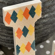 Beaded Letter Wall Hanger