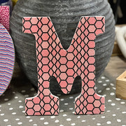 Beaded Letter Wall Hanger