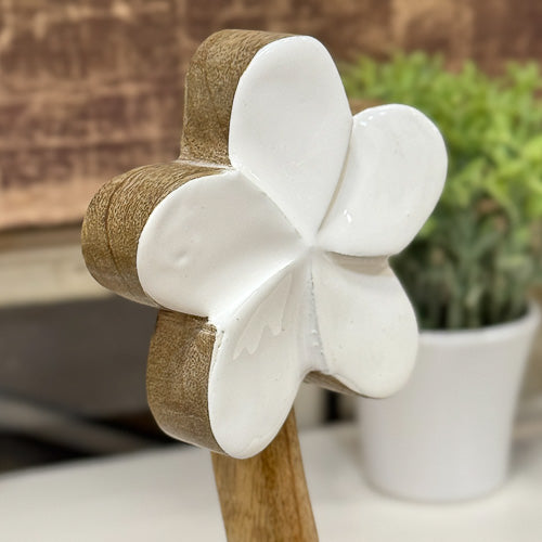 Mango Wood Flower