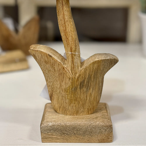 Mango Wood Flower