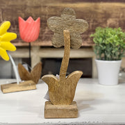Mango Wood Flower