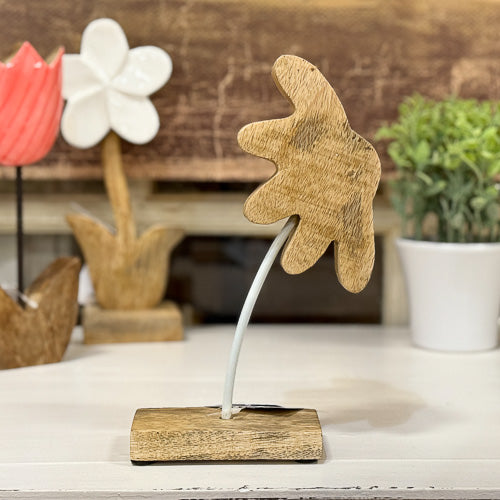 Mango Wood Flower
