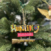 Hunting Ornament