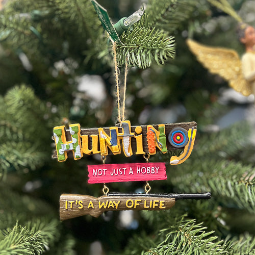 Hunting Ornament