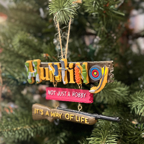 Hunting Ornament